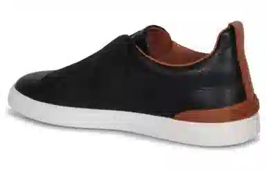 Zegna Triple Stitch Black