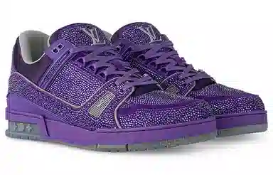 LOUIS VUITTON Trainer Low Purple