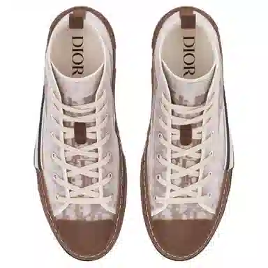Dior B23 High-Top Sneakers Coffee
