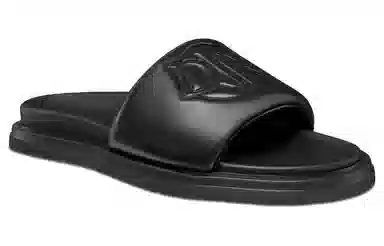 DIOR Aqua Slides Black