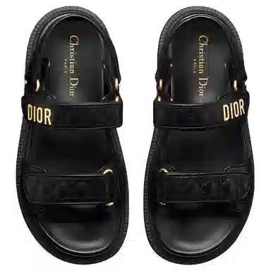 Dior DiorAct Black Sandals