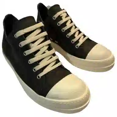 Rick Owens Low Top Sneakers Black