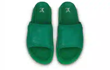 LOUIS VUITTON Miami Slides Green