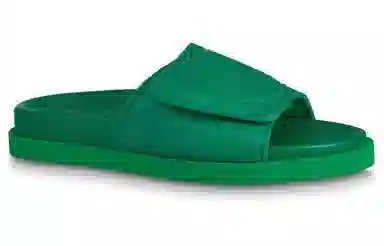 LOUIS VUITTON Miami Slides Green