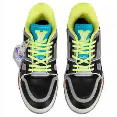 Louis Vuitton Trainer Sea Blue Black