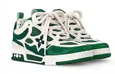 Louis Vuitton Skate Sneaker White Green