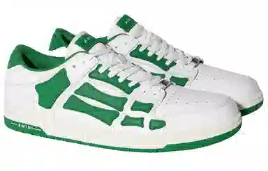 AMIRI Skel-top White Green