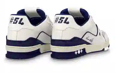 LOUIS VUITTON Trainer #54 White Blue