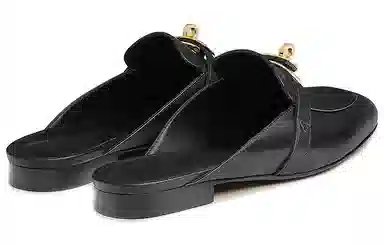 Hermes Oz Mule Black