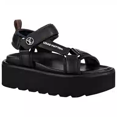 Louis Vuitton Sandals Black