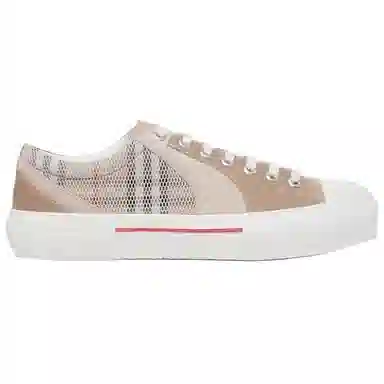 Burberry Vintage Low Top Sneakers Beige