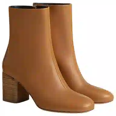 HERMES Licol Boot Brown