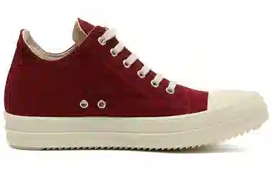 Rick Owens DRKSHDW Low Red
