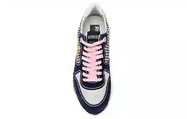Golden Goose Running Sole White Blue