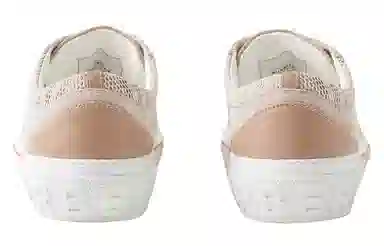 Burberry Vintage Low Top Sneakers Beige