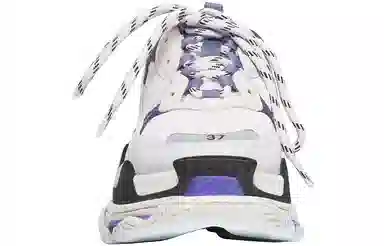 Balenciaga Triple S White Blue