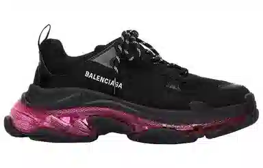Balenciaga Triple S Black Pink