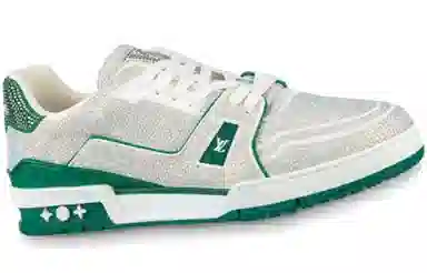 Louis Vuitton Trainer White Green