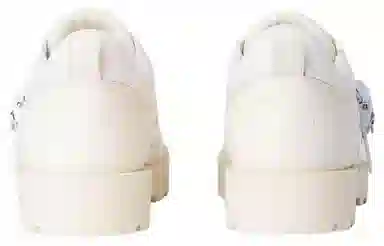 Gucci Leather Low-Top Sneakers White