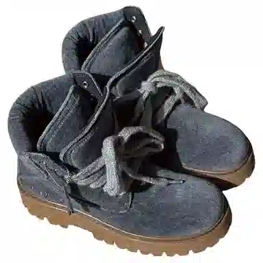 DIOR Lewis Hamilton Velvet Ankle Boots