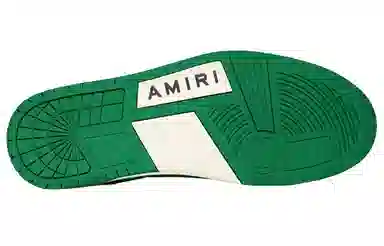 AMIRI Skel-top White Green