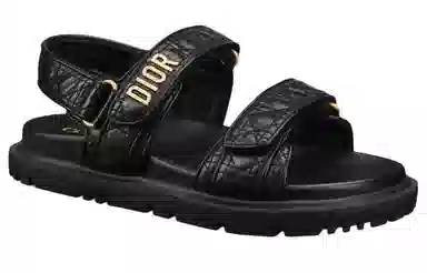 Dior DiorAct Black Sandals
