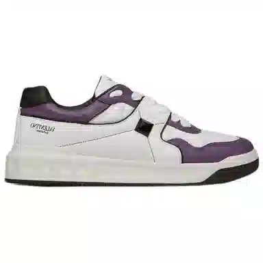 Valentino One Stud White Purple