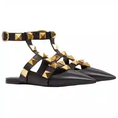 Valentino Roman Stud Black