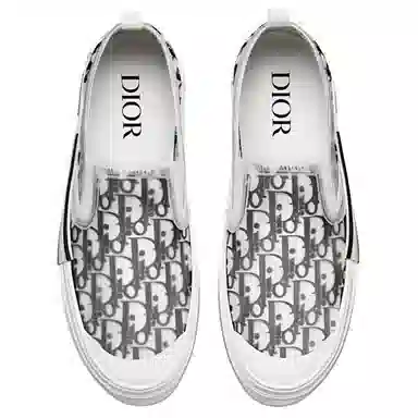 DIOR B23 Low Top Sneakers Black White