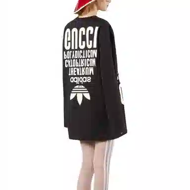 Gucci x adidas FW22 Logo Crewneck Tee