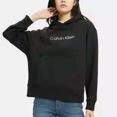 Calvin Klein Letter Embroidered Hoodie