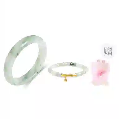 【甄选特级】 老凤祥 青山黛美人贵妃镯 宫廷风古典优雅 温润柔和 雅韵吉祥如意平安顺遂通勤百搭轻奢质感#好运 天山翠 手镯 女款