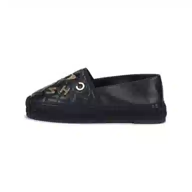 CHANEL 23C Fisherman Loafers Black