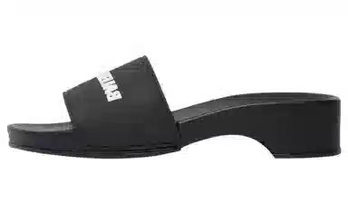 Balenciaga Pool Clog Black