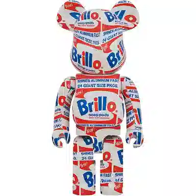 BERBRICK x Andy Warhol 1000400100 brillo 7cm28cm70cm
