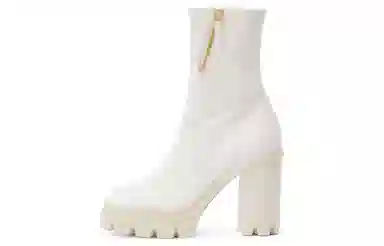 Giuseppe Zanotti 11cm White Ankle Boots