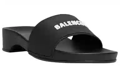 Balenciaga Pool Clog Black