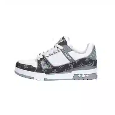 LOUIS VUITTON Trainer Grey White