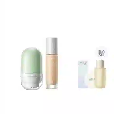 柳丝木 妆前打底 彩妆套装 奶油肌提亮肤色遮瑕 变色隔离霜+卸妆油+补水喷雾