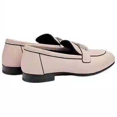 Hermes Paris Loafers Pink