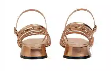 Gucci Horsebit Leather Sandals Rose Gold