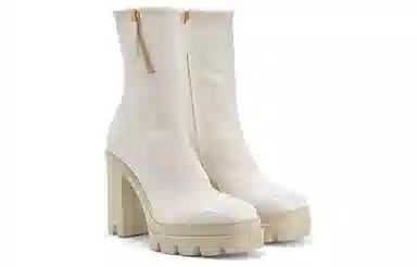 Giuseppe Zanotti 11cm White Ankle Boots