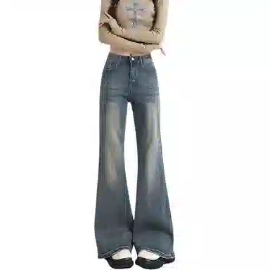 怪力萝莉 百搭时尚舒适牛仔裤 女款