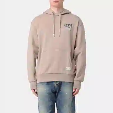 EVISU AW23 Hoodie Khaki