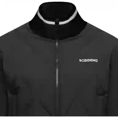 波司登 创新轻薄短款立领羽绒服 女款 黑色