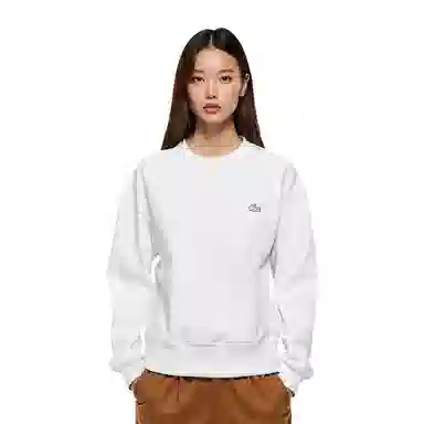 Lacoste Crewneck Sweatshirt White