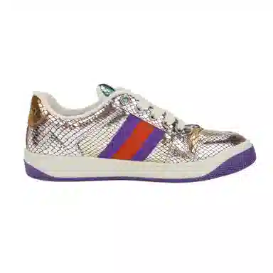 Gucci Screener Silver Purple