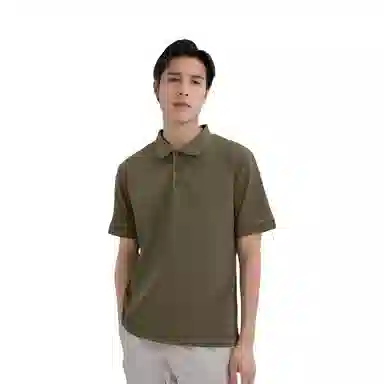 Burberry Polo Shirt Military Green