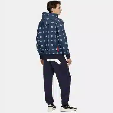 EVISU Denim Blue Hoodie