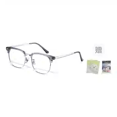 苍木优品 超轻眉线半框近视可配有度数高级感配防蓝光 功能性眼镜 男女同款情侣款